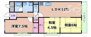 メゾントゥルースの物件間取画像